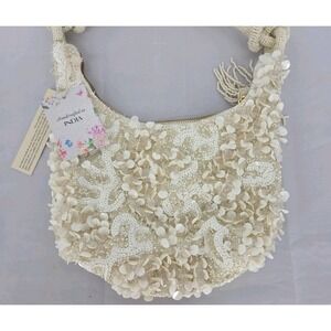 Made In India TikTok Viral Beaded Bag Cream